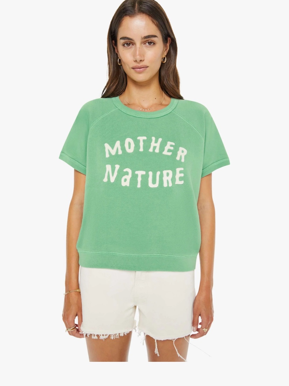 NWT Mother The Short Sleeve Concert Too/ Small